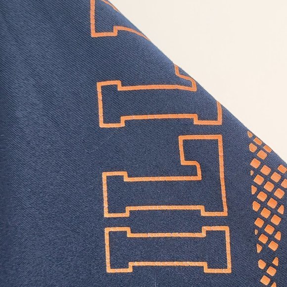 University of Illinois Mens‎ Adidas ClimaLite Athletic T Shirt Size Medium Blue - Picture 5 of 5